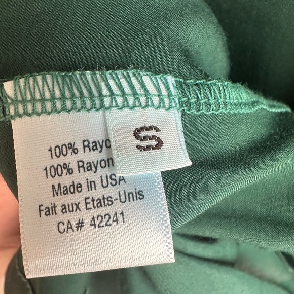 STARKX Forest Green Uneven Caftan Dress Size S- perfect condition NEW WITH TAGS - Picture 5 of 6